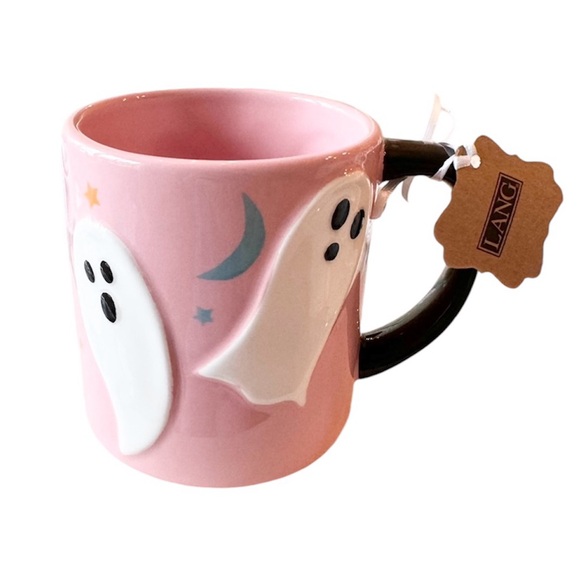 Lang Other - 👻🩷 PINK GHOST Halloween Spooky Mug Lang NEW